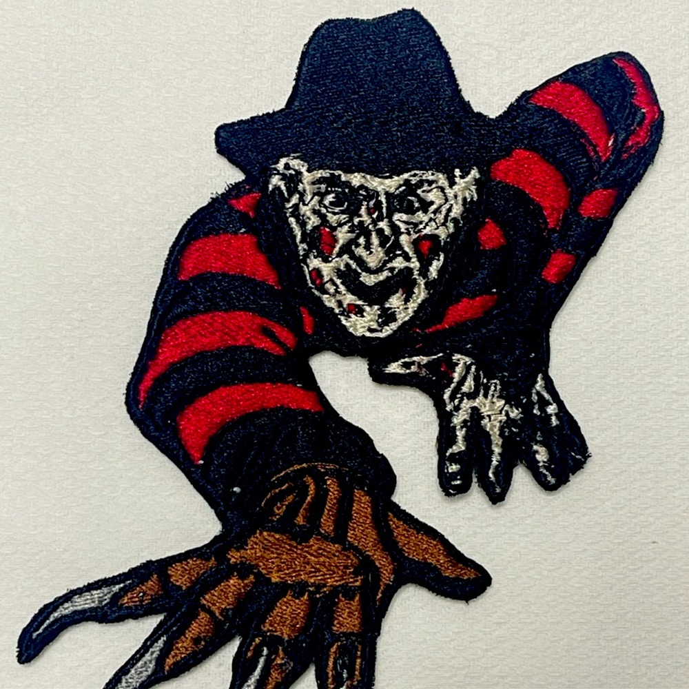 Custom Made Freddy Krueger Iron On Patch